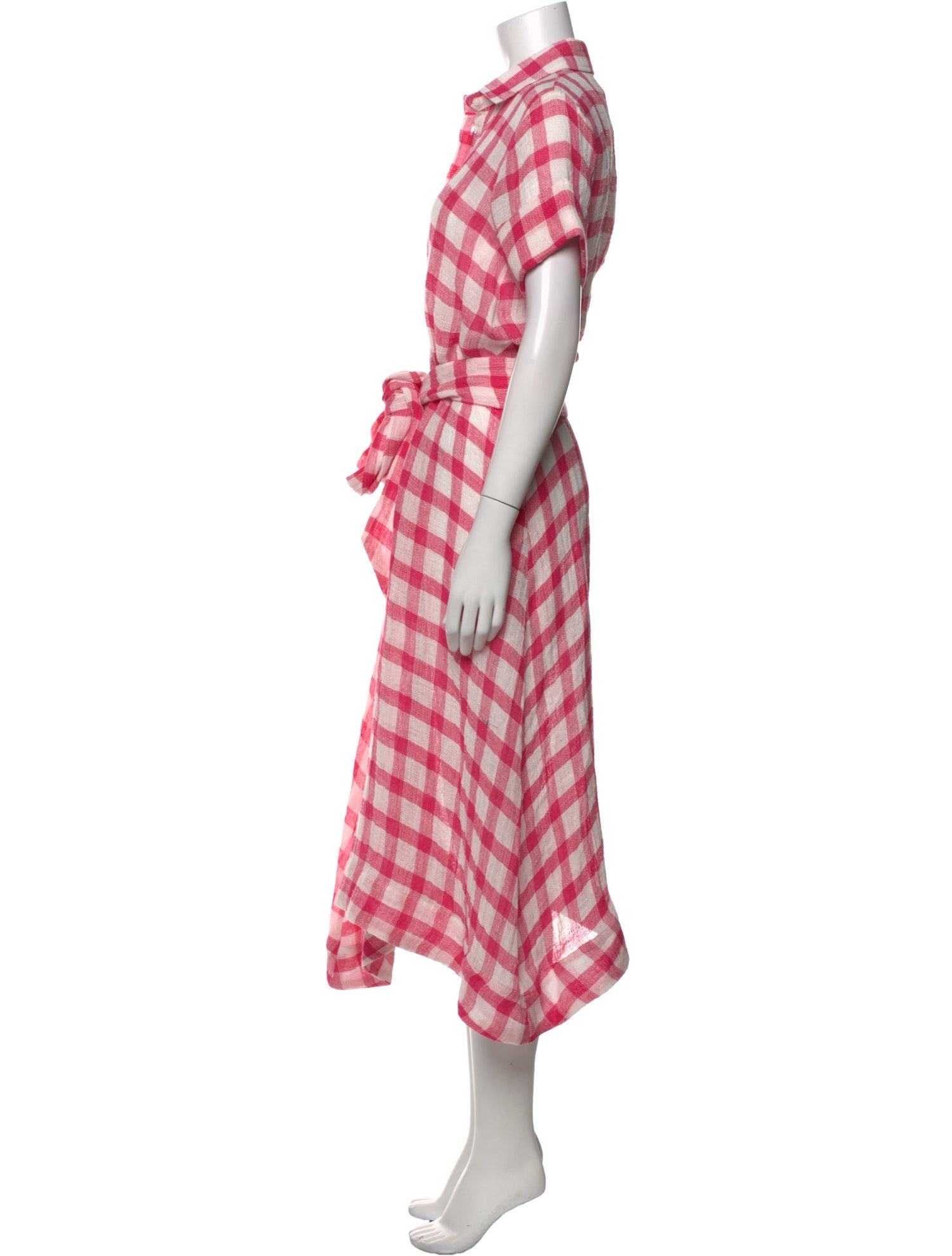 Lisa Marie Fernandez Linen Midi Length Dress