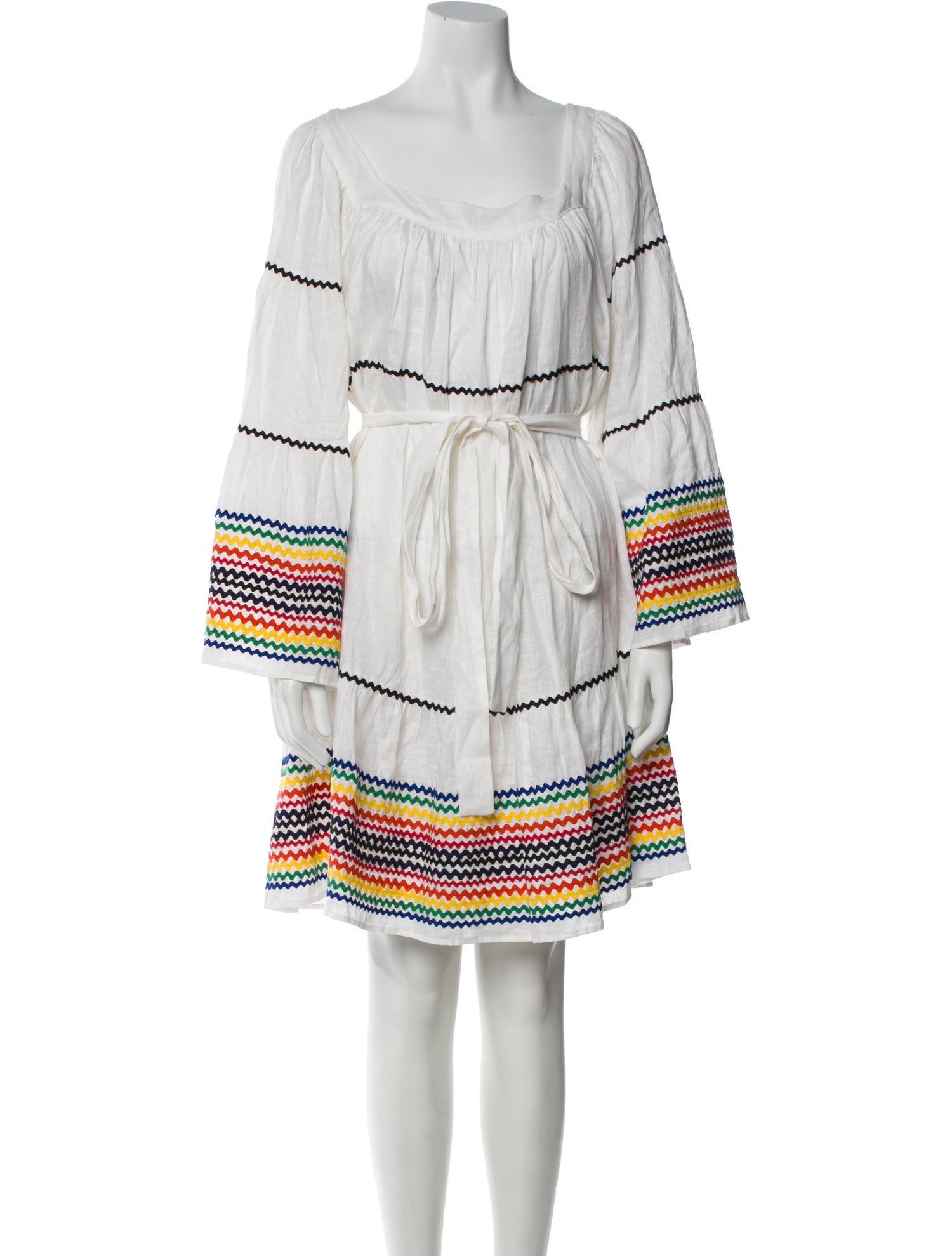 Lisa Marie Fernandez Linen Mini Dress