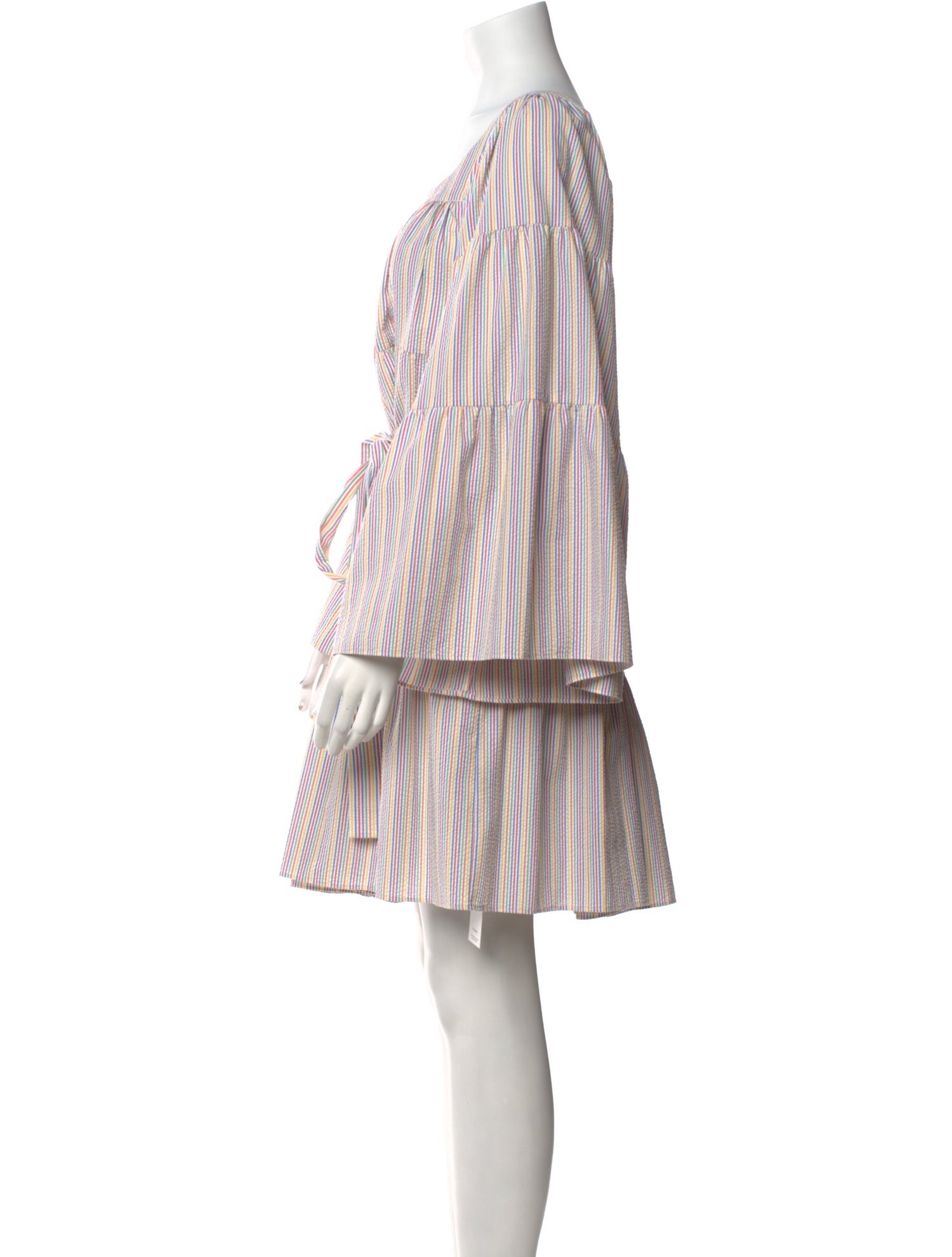 Lisa Marie Fernandez Striped Mini Dress