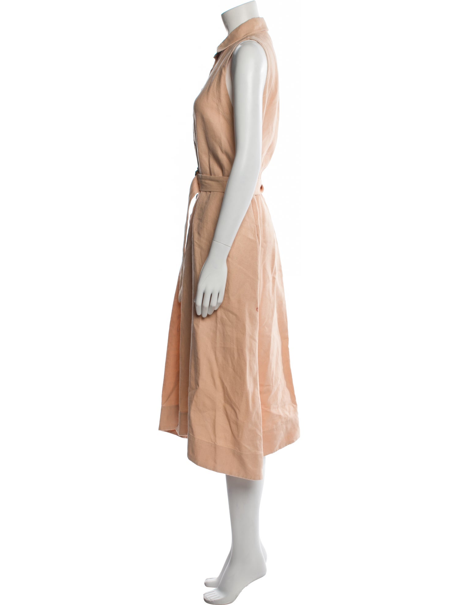 Lisa Marie Fernandez Linen Midi Length Dress