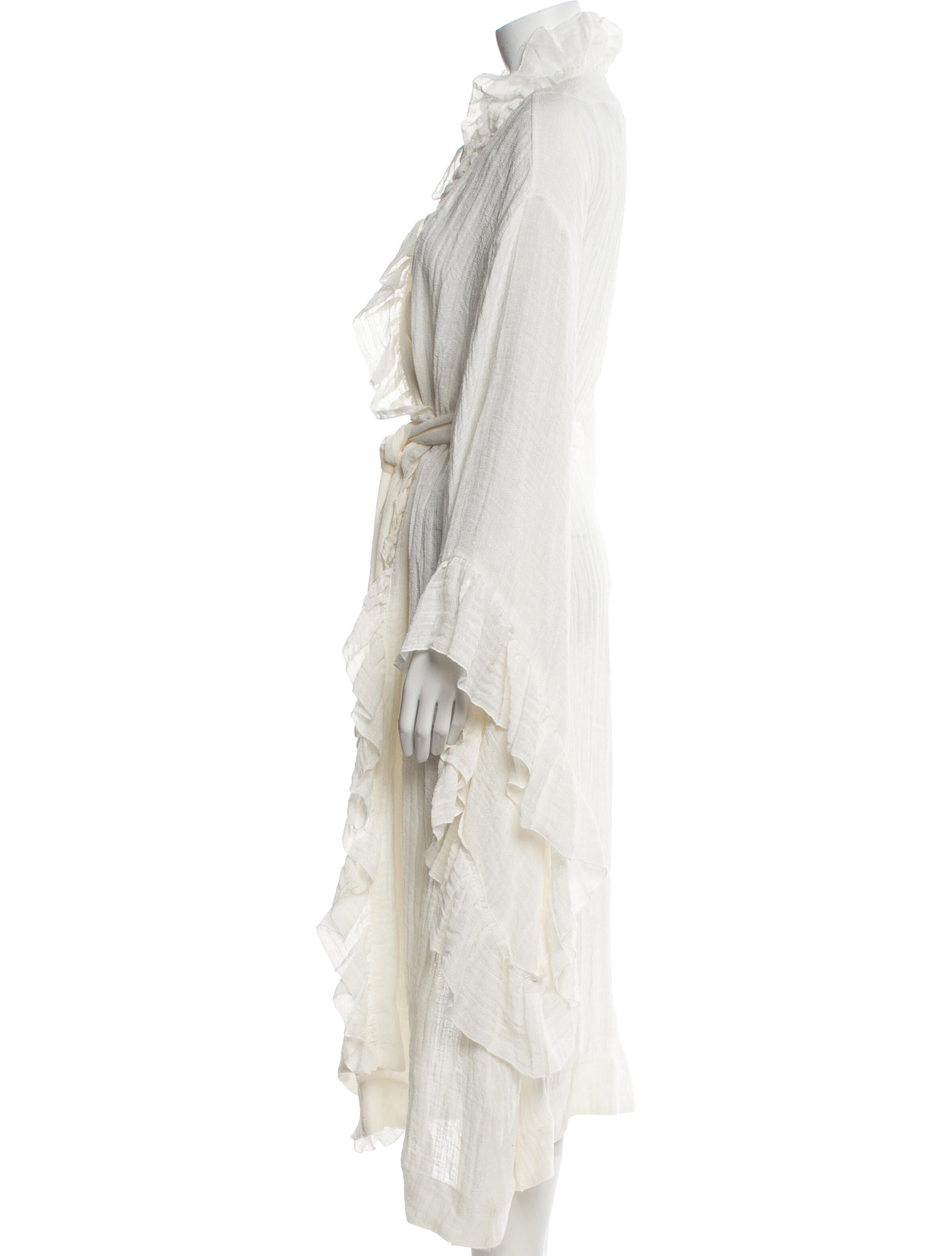 Lisa Marie Fernandez Linen Knee-Length Dress