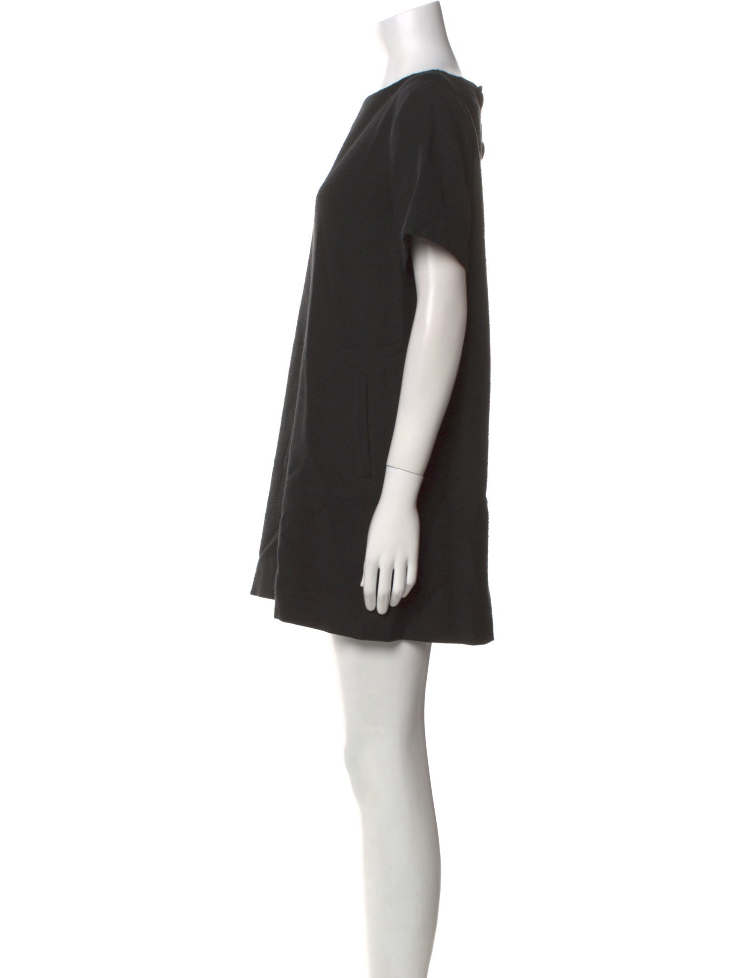 Lisa Marie Fernandez Scoop Neck Mini Dress