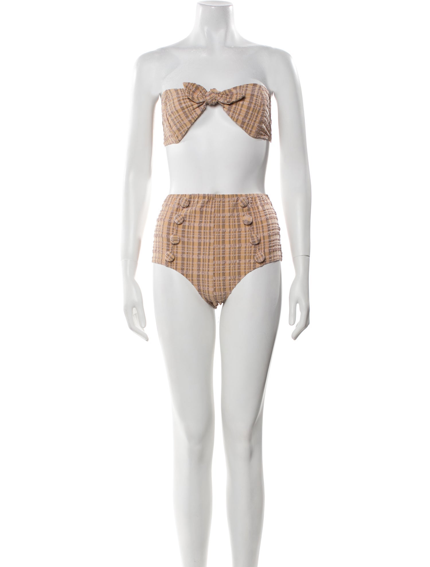 Lisa Marie Fernandez Striped Bikini w/ Tags