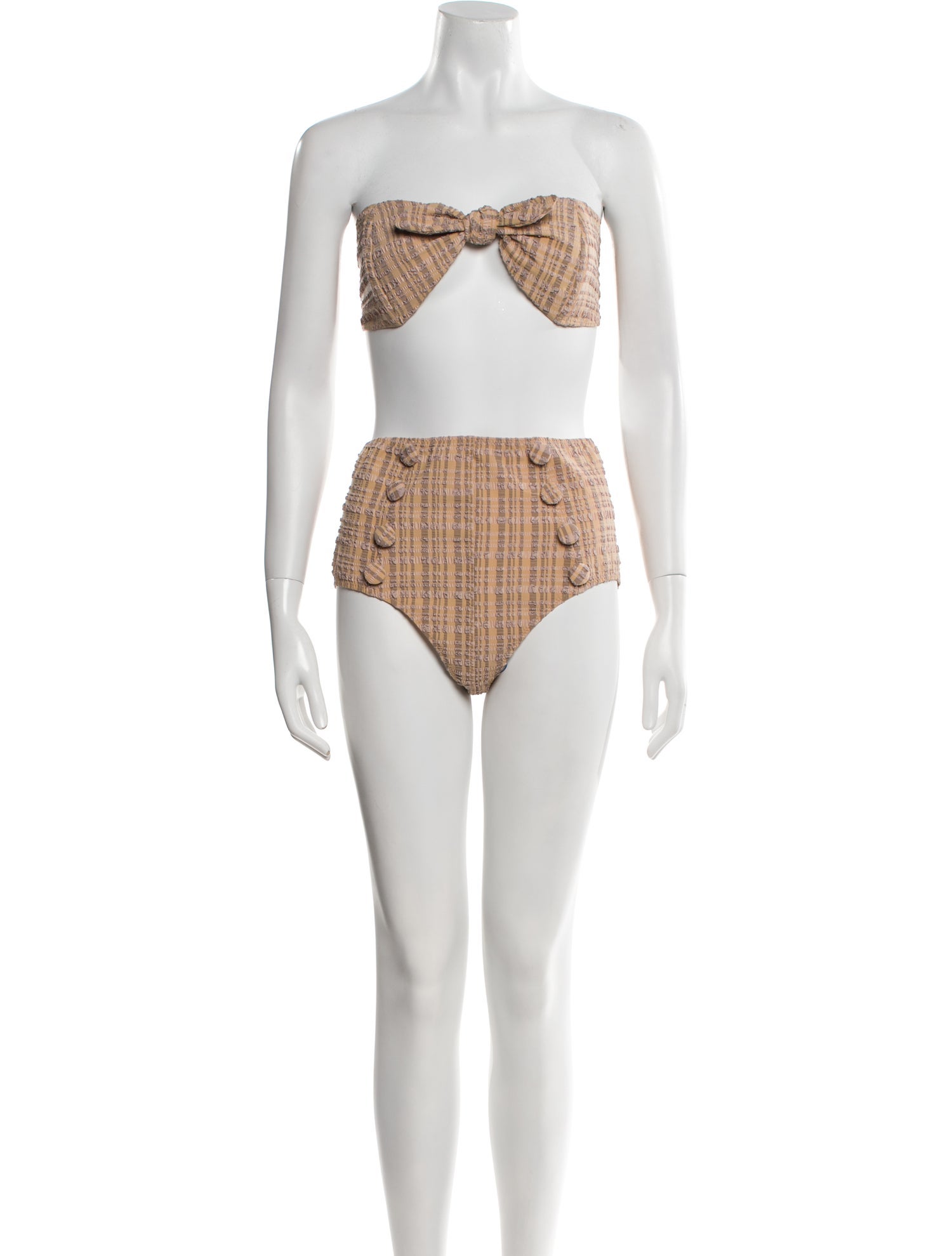 Lisa Marie Fernandez Striped Bikini w/ Tags