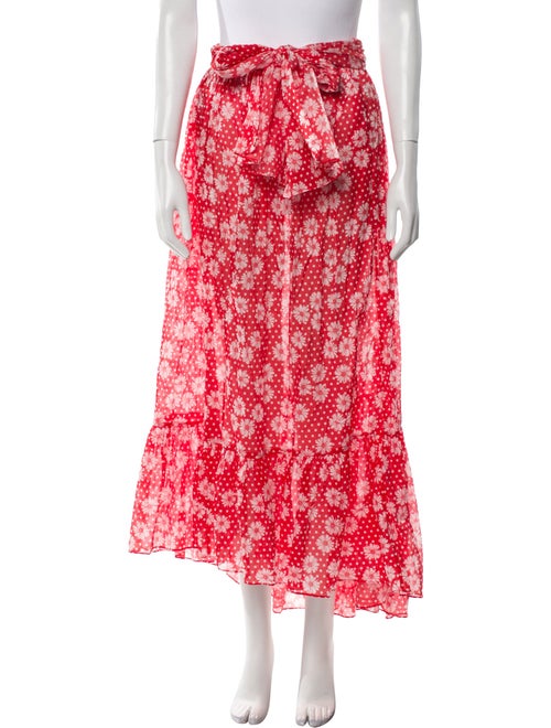 Lisa Marie Fernandez Floral Print Long Skirt