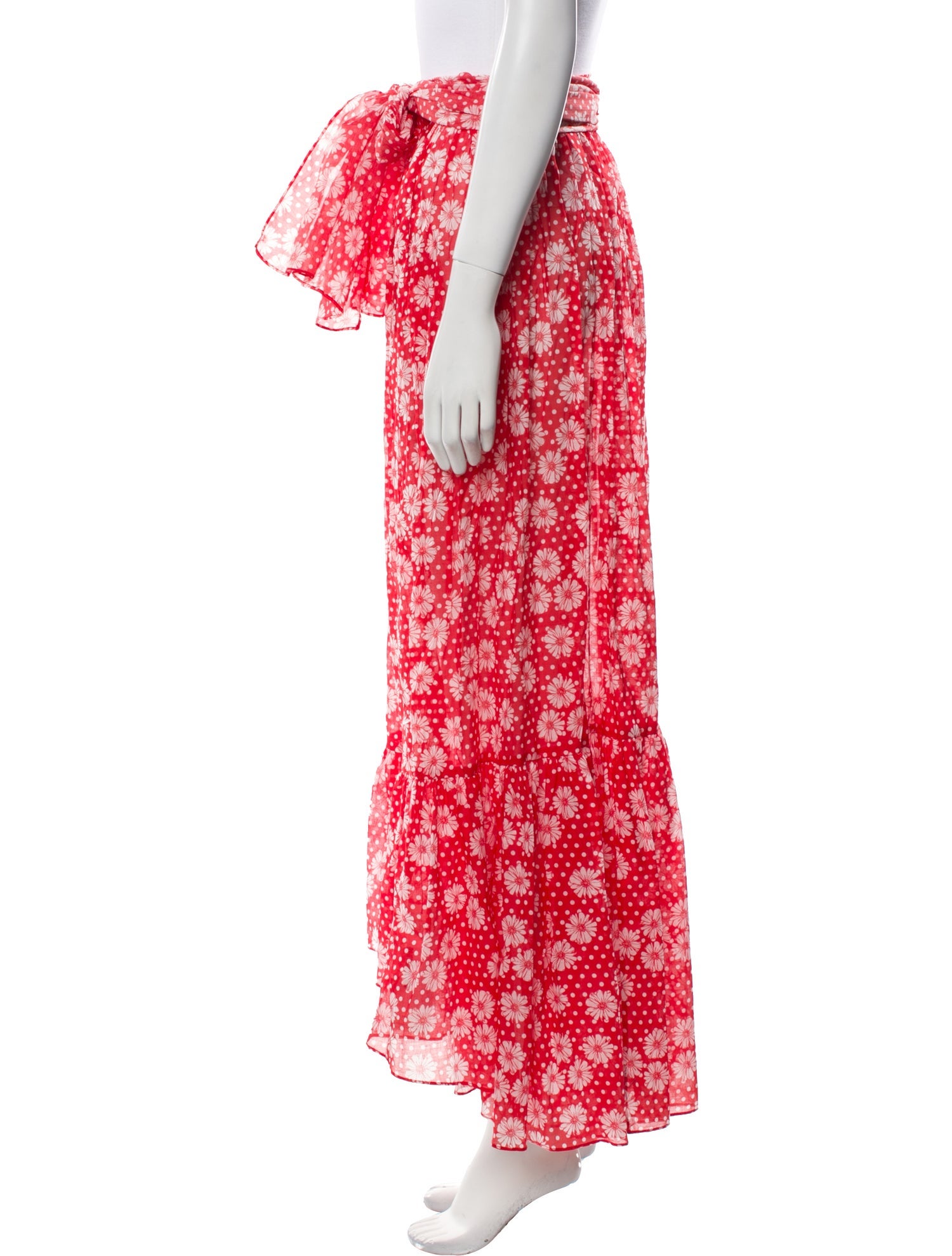 Lisa Marie Fernandez Floral Print Long Skirt