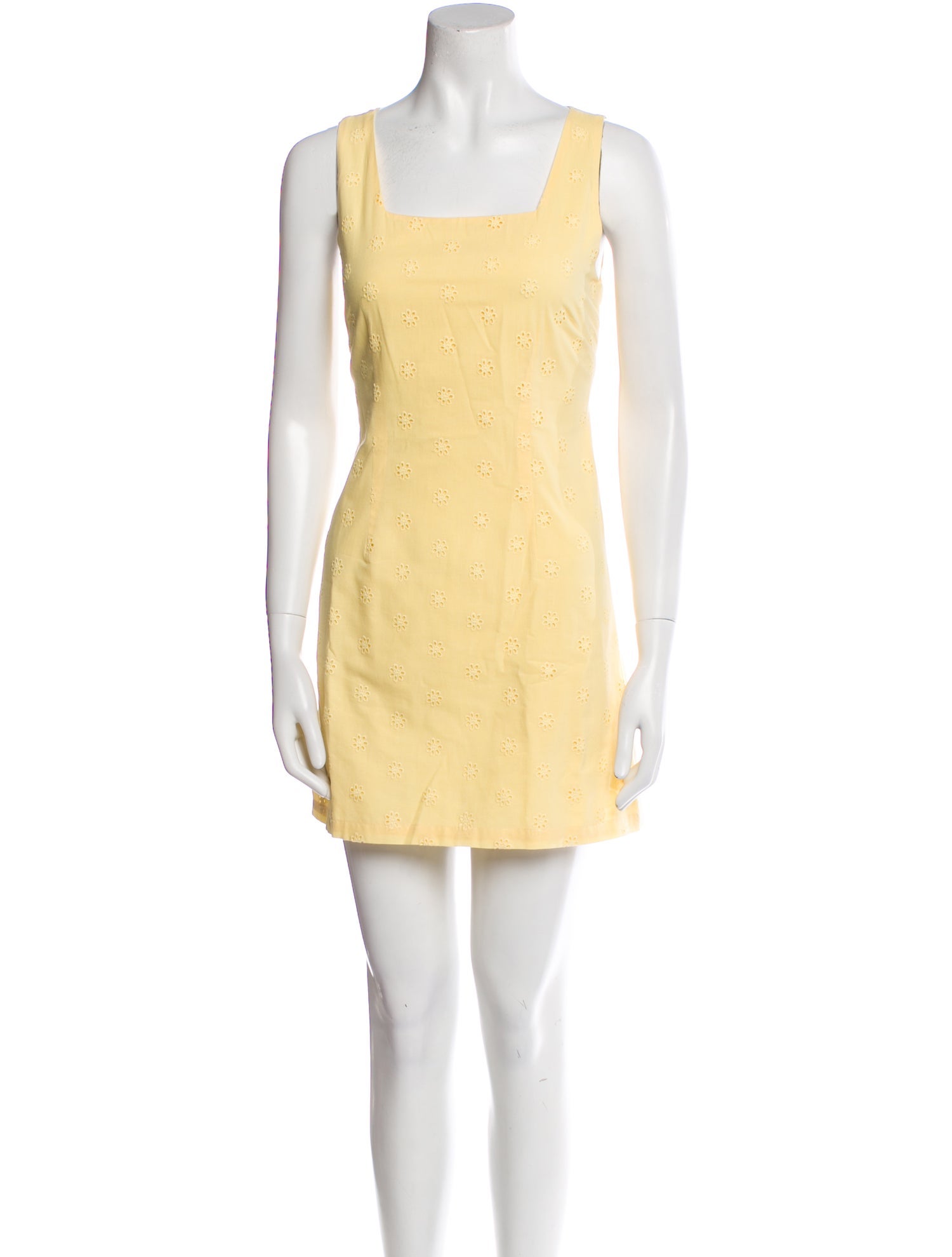 Lisa Marie Fernandez Square Neckline Mini Dress