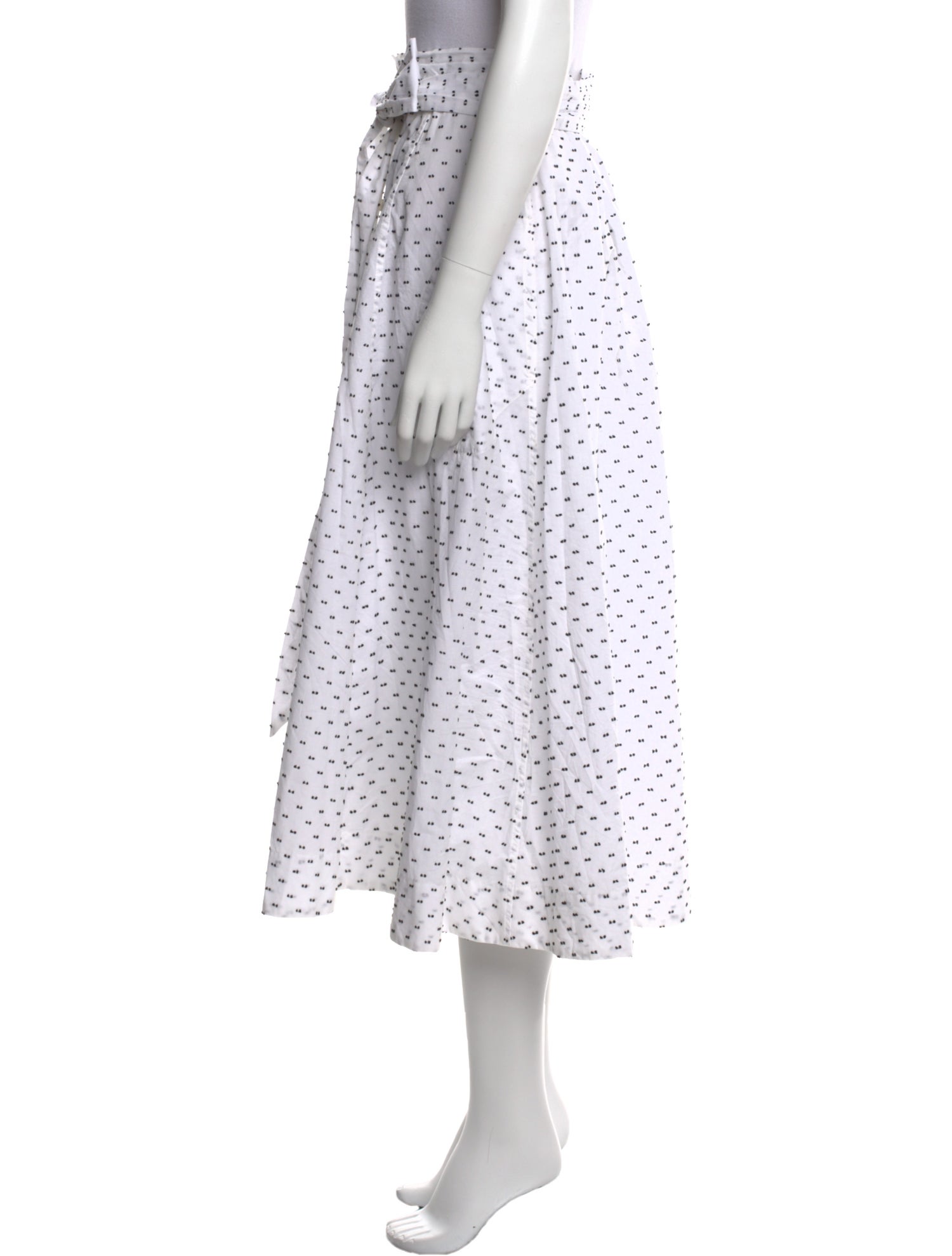 Lisa Marie Fernandez Printed Midi Length Skirt