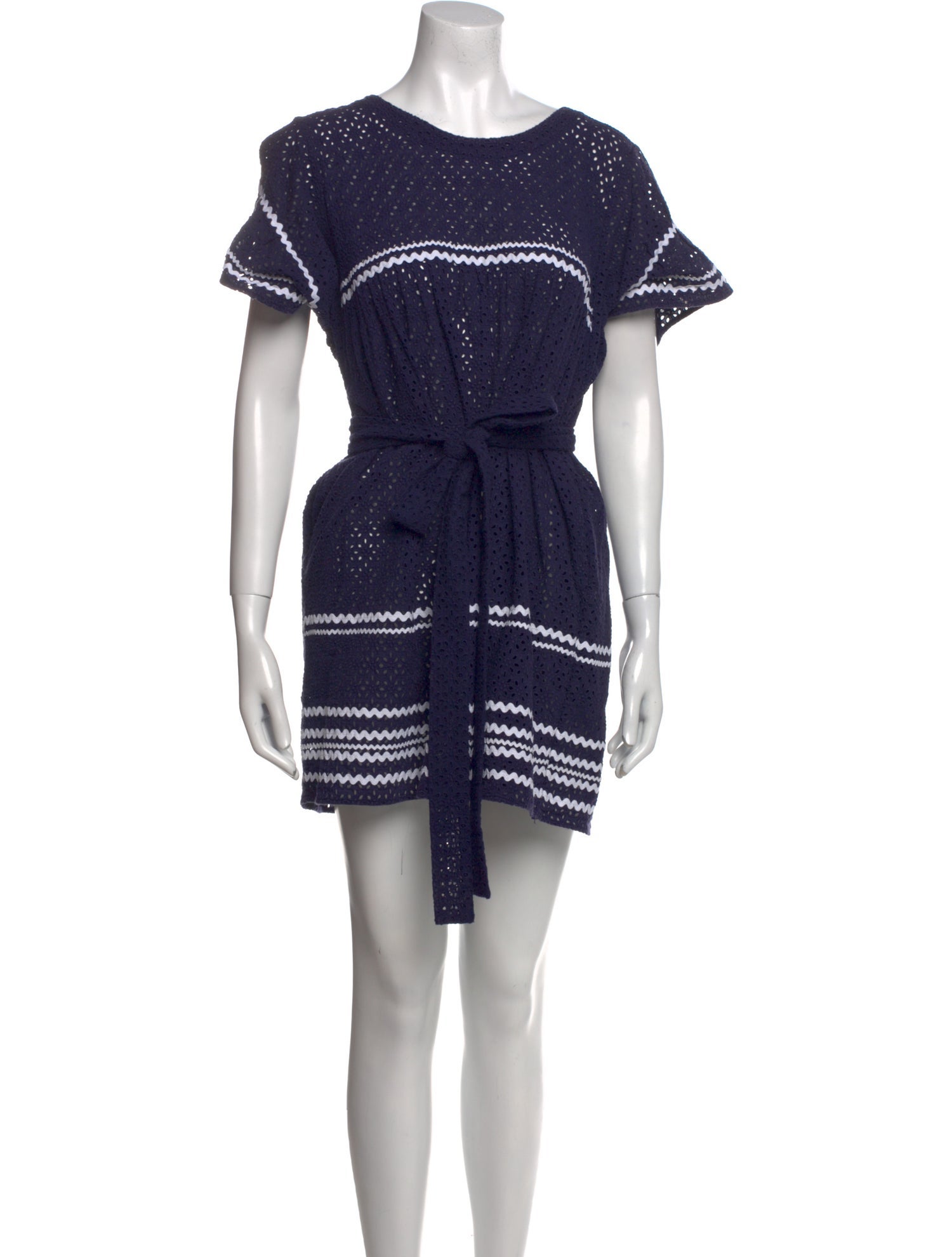 Lisa Marie Fernandez Striped Mini Dress