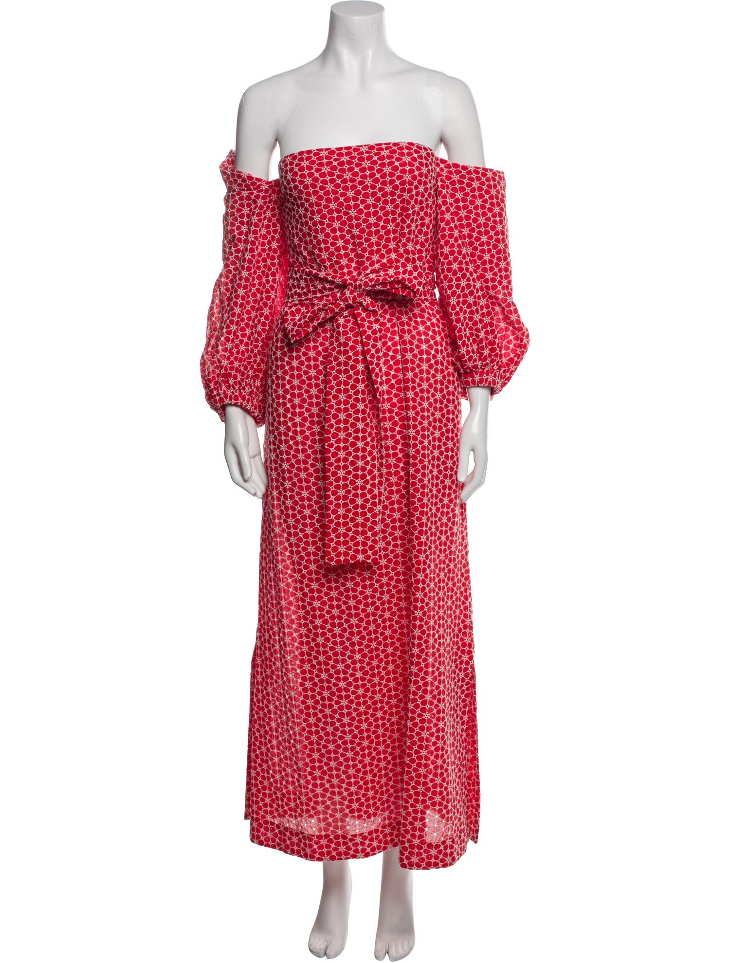 Lisa Marie Fernandez Printed Long Dress