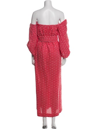 Lisa Marie Fernandez Printed Long Dress