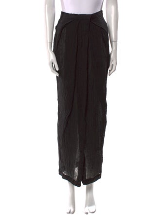 Lisa Marie Fernandez Linen Midi Length Skirt