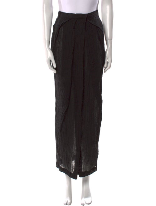 Lisa Marie Fernandez Linen Midi Length Skirt