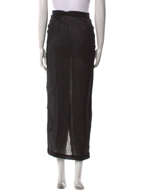 Lisa Marie Fernandez Linen Midi Length Skirt