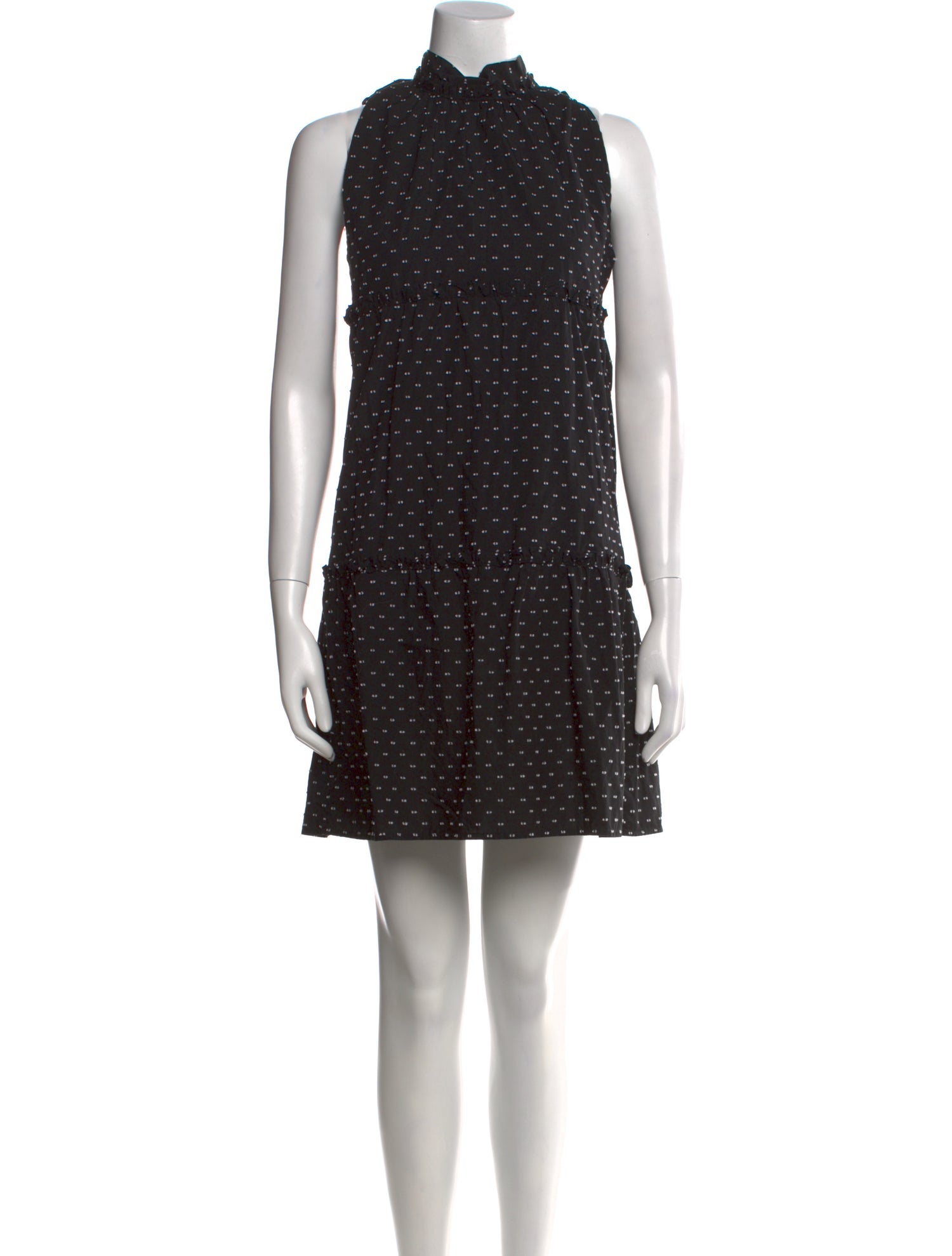 Lisa Marie Fernandez Polka Dot Print Mini Dress