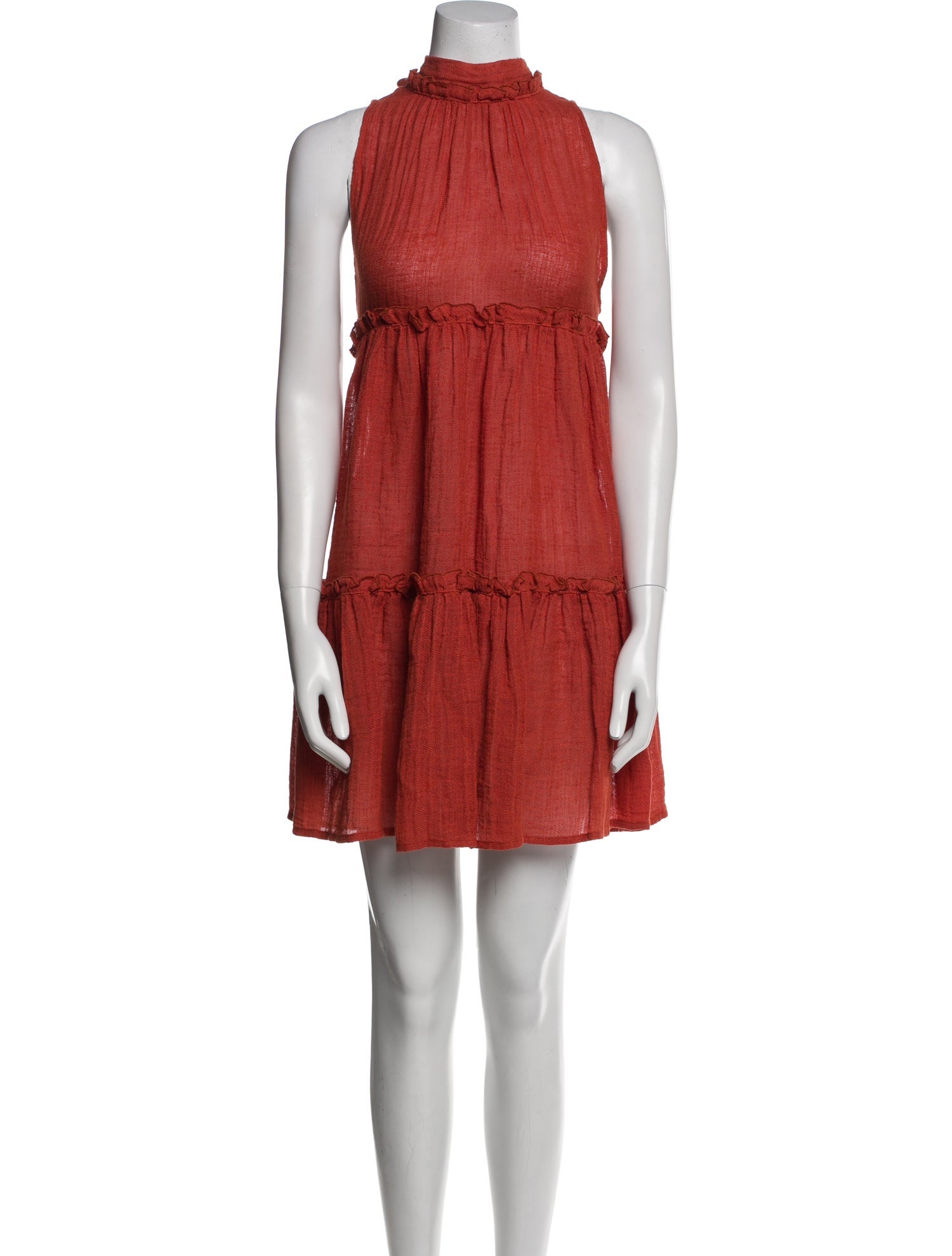 Lisa Marie Fernandez Linen Mini Dress