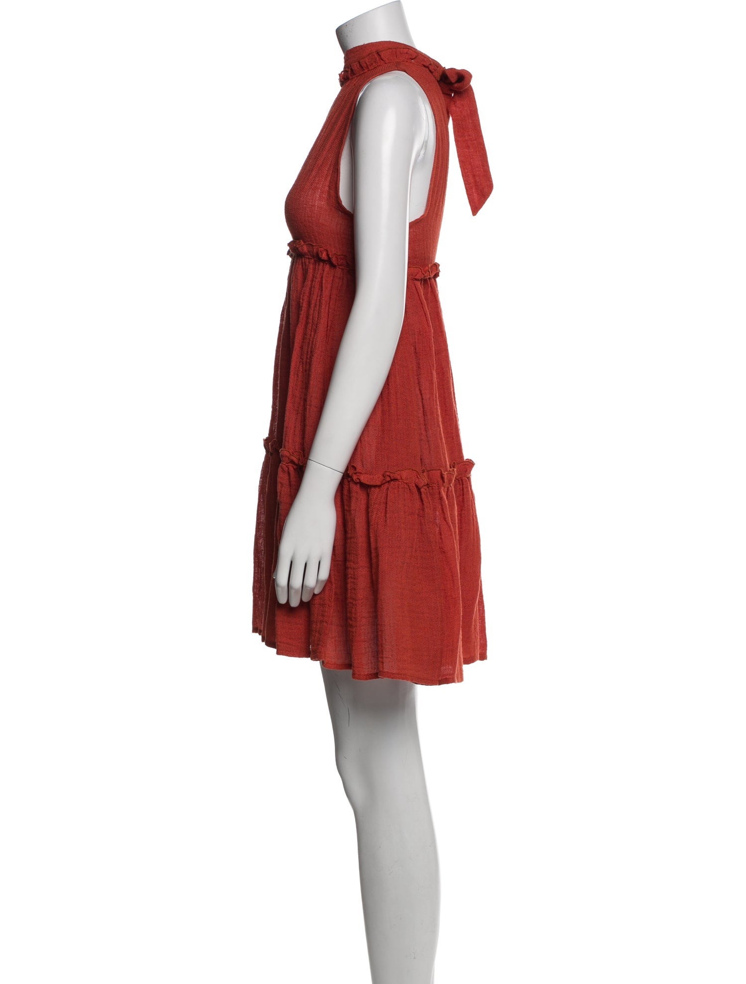 Lisa Marie Fernandez Linen Mini Dress