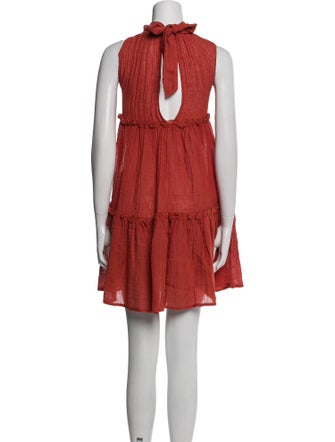 Lisa Marie Fernandez Linen Mini Dress