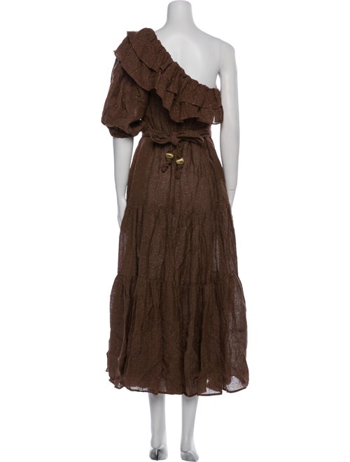 Lisa Marie Fernandez Linen Midi Length Dress