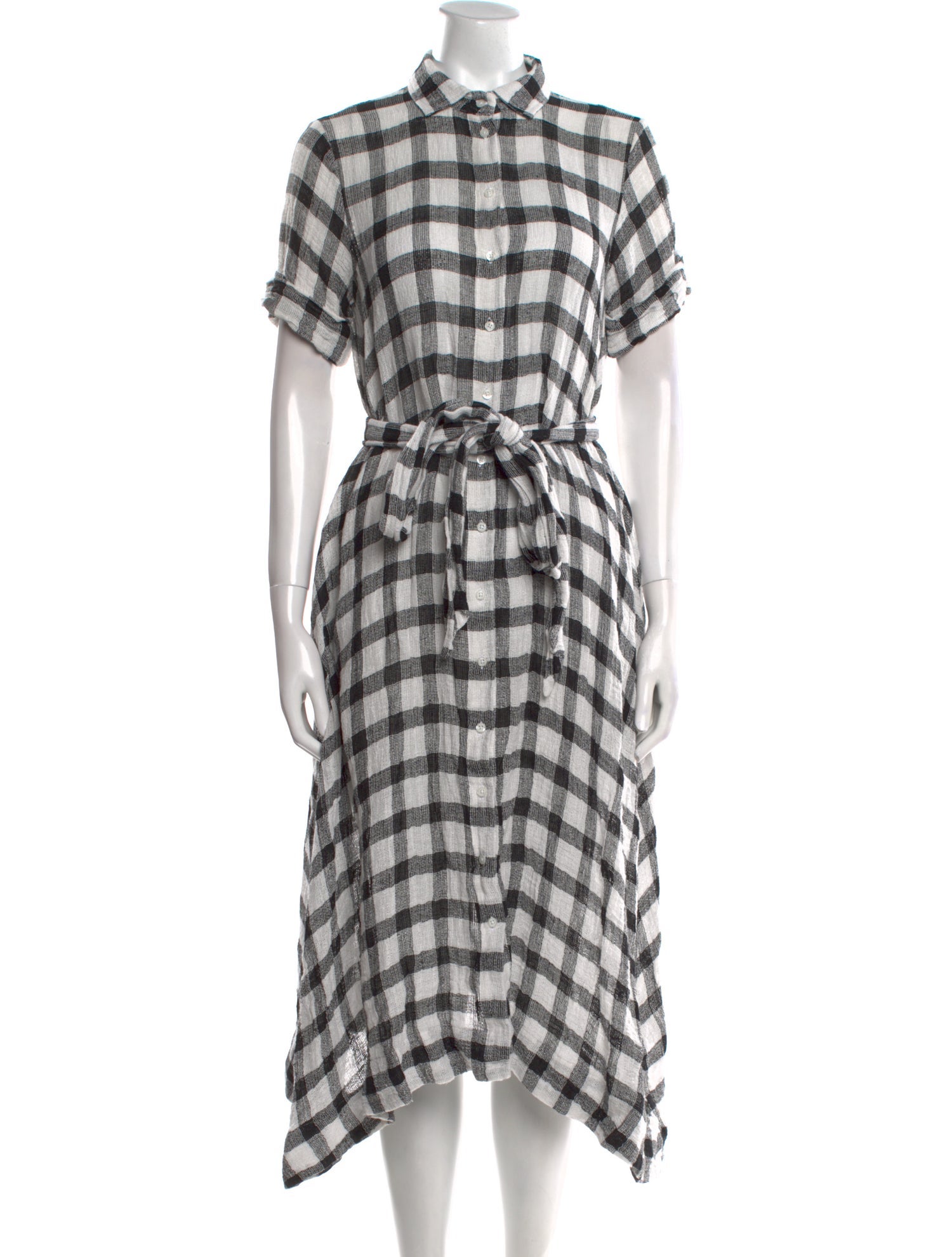 Lisa Marie Fernandez Linen Midi Length Dress