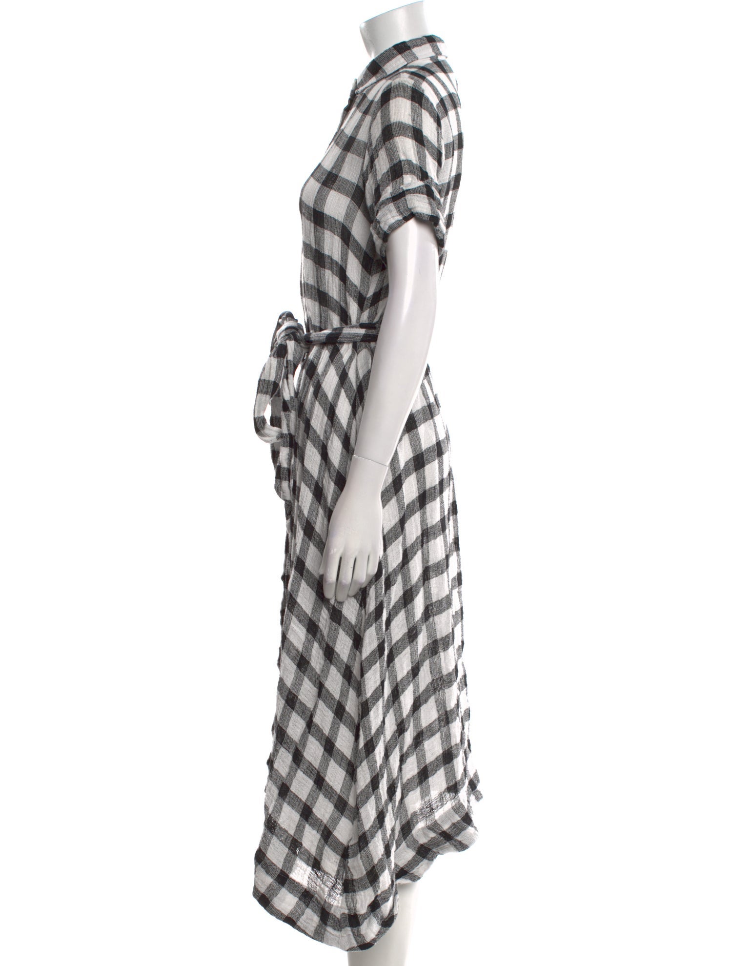 Lisa Marie Fernandez Linen Midi Length Dress