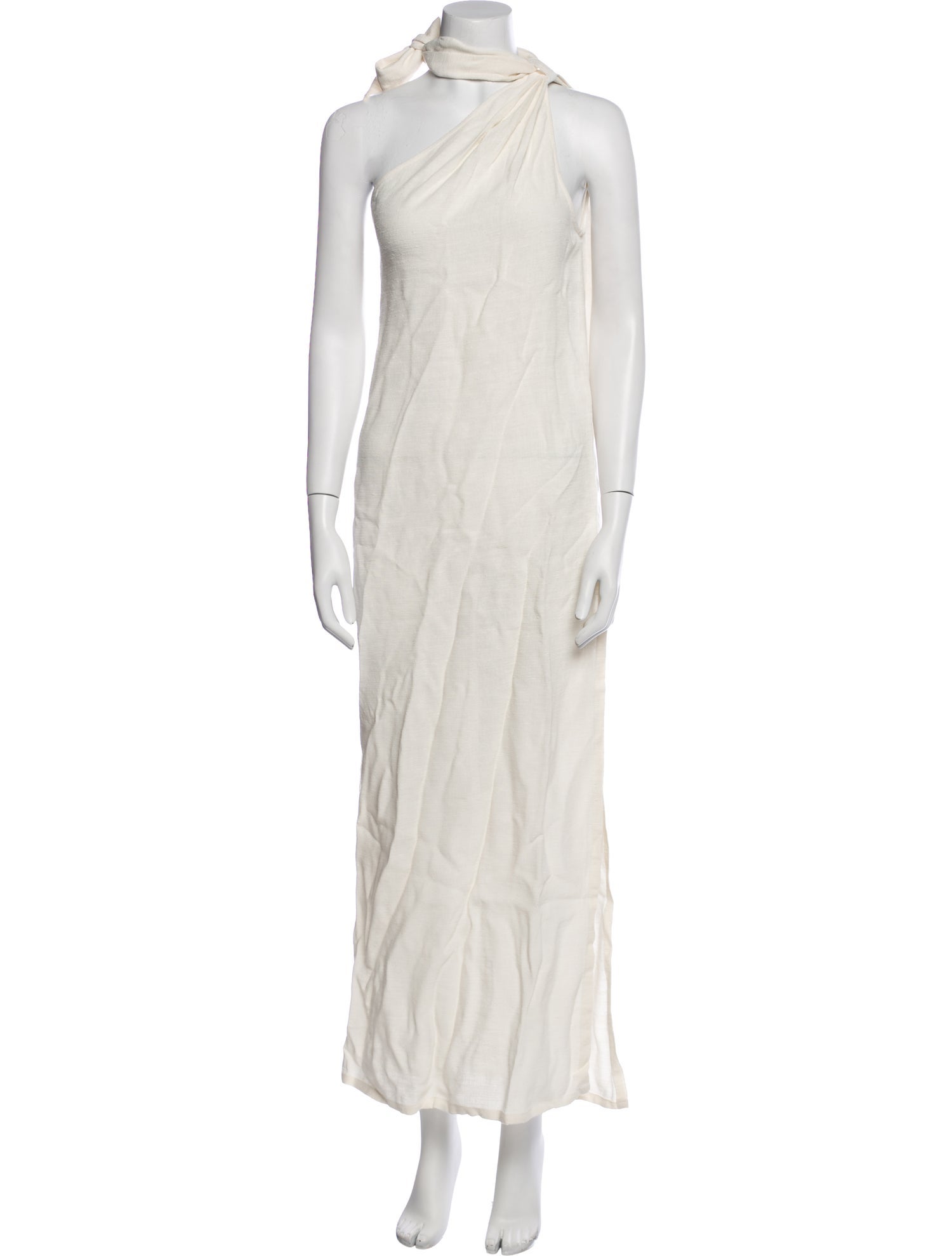 Lisa Marie Fernandez One-Shoulder Long Dress