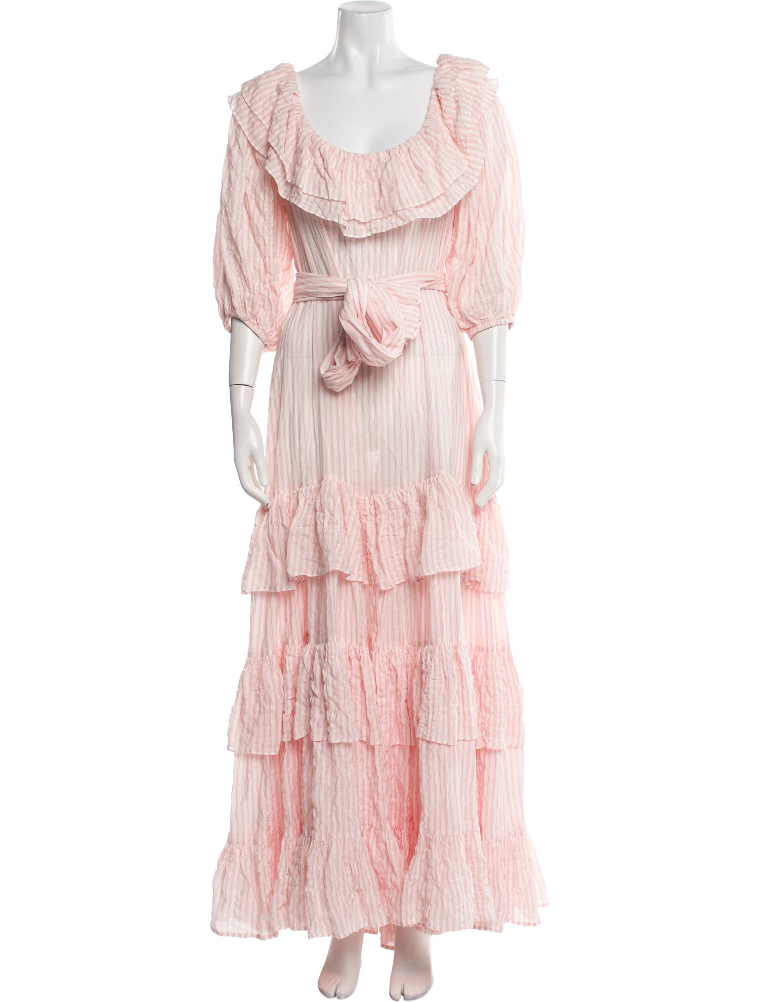 Lisa Marie Fernandez Striped Long Dress