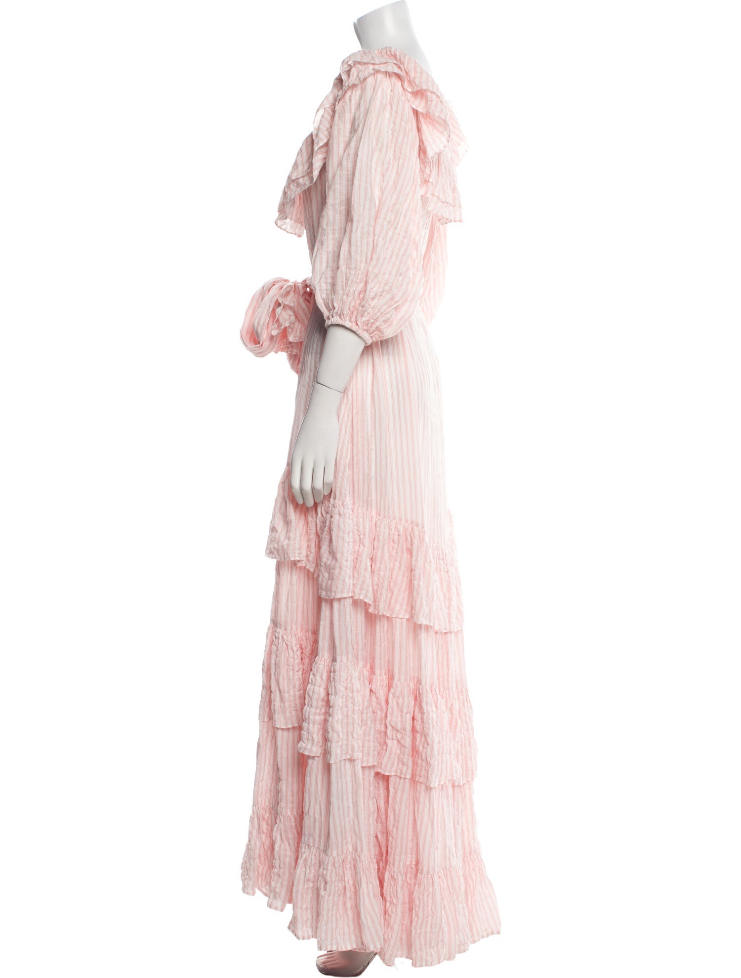 Lisa Marie Fernandez Striped Long Dress