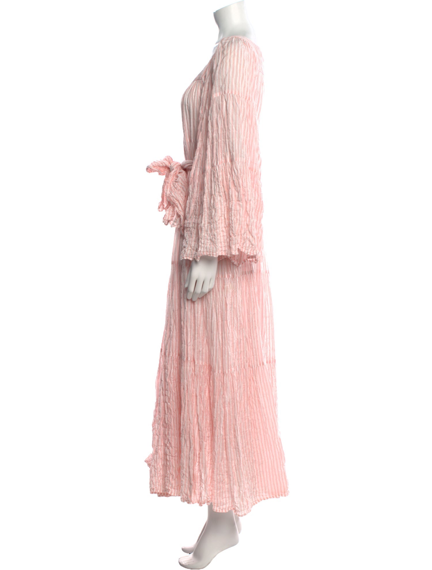 Lisa Marie Fernandez Scoop Neck Long Dress