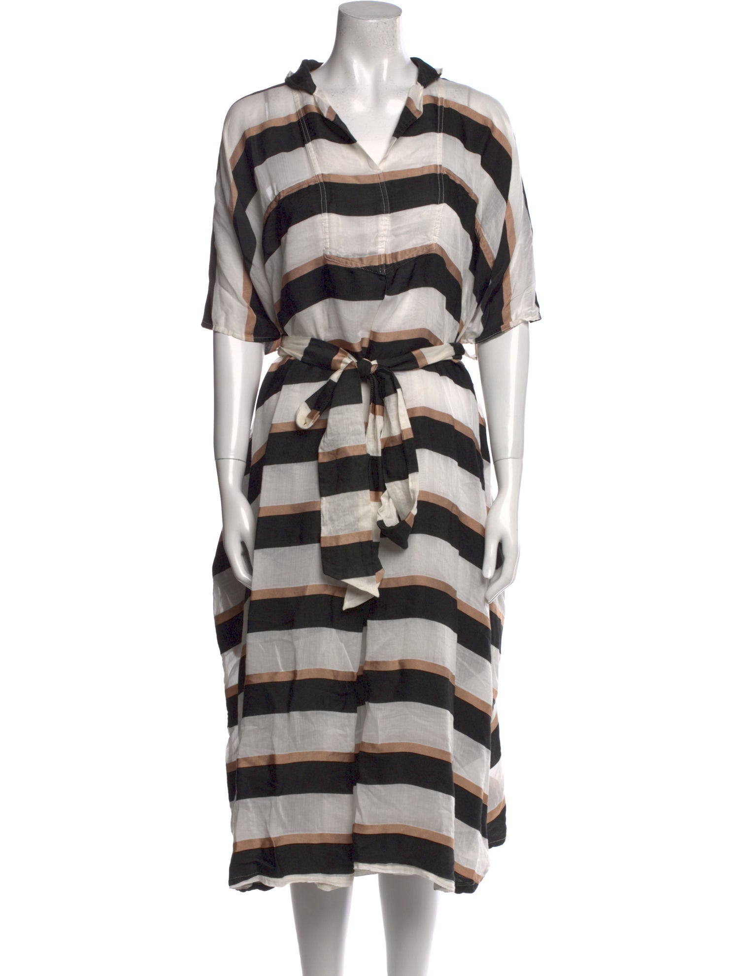 Lisa Marie Fernandez Striped Long Dress