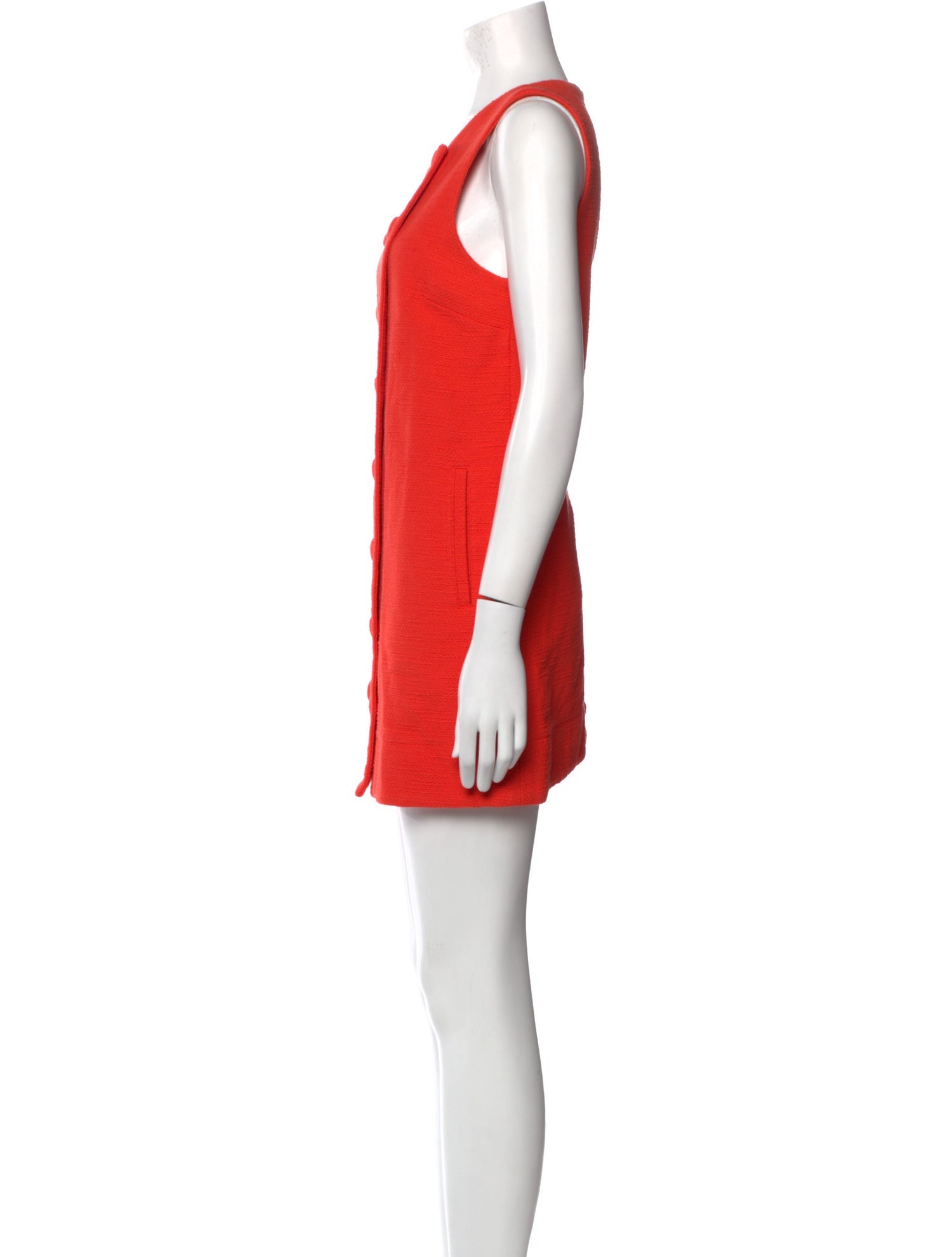 Lisa Marie Fernandez Scoop Neck Mini Dress