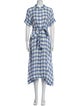 Lisa Marie Fernandez Linen Midi Length Dress