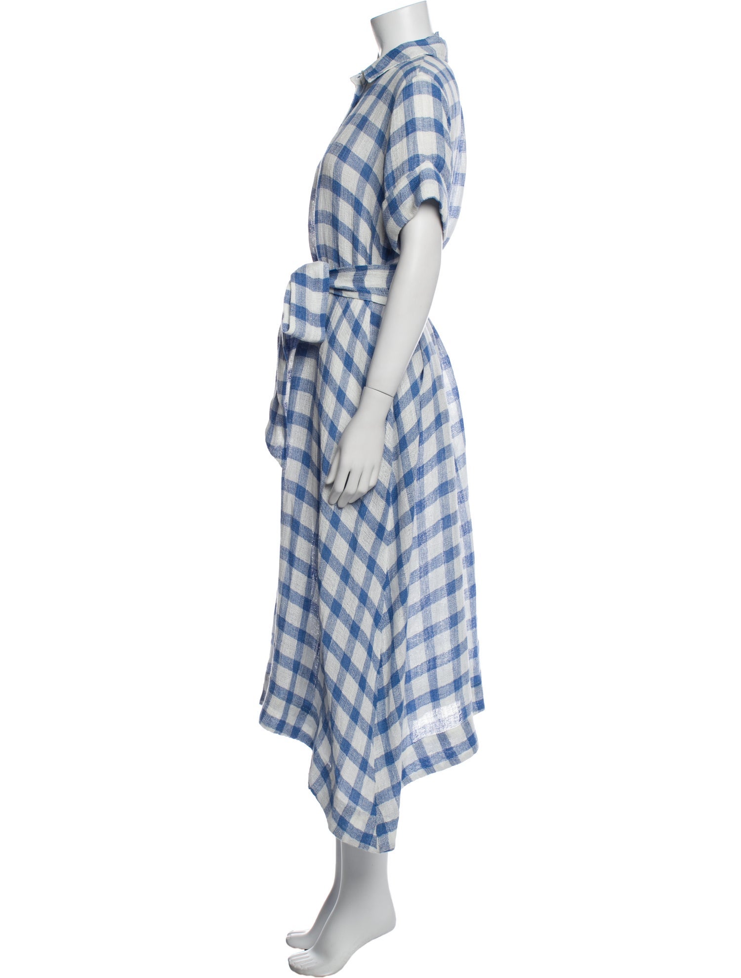 Lisa Marie Fernandez Linen Midi Length Dress