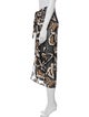Lisa Marie Fernandez Printed Raw-Edge Trim Cover-Up