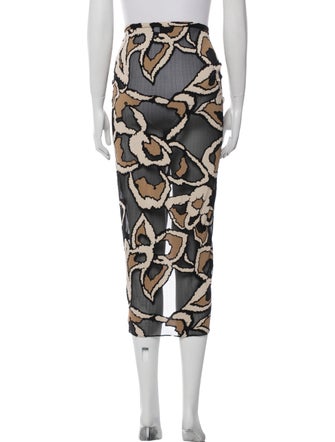 Lisa Marie Fernandez Printed Raw-Edge Trim Cover-Up