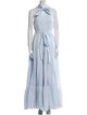 Lisa Marie Fernandez Halterneck Long Dress