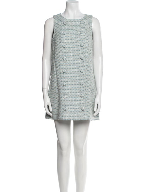 Lisa Marie Fernandez Bateau Neckline Mini Dress