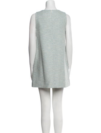 Lisa Marie Fernandez Bateau Neckline Mini Dress