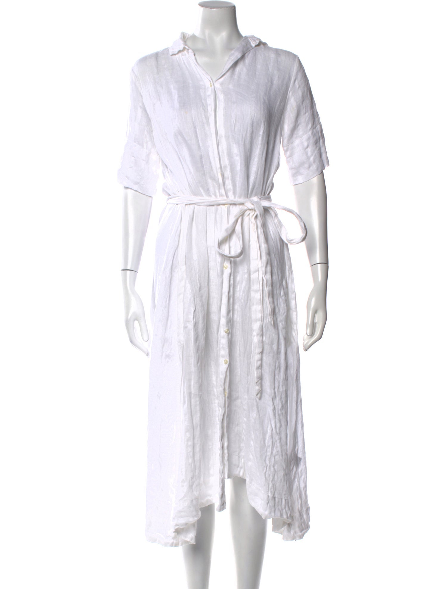 Lisa Marie Fernandez V-Neck Long Dress