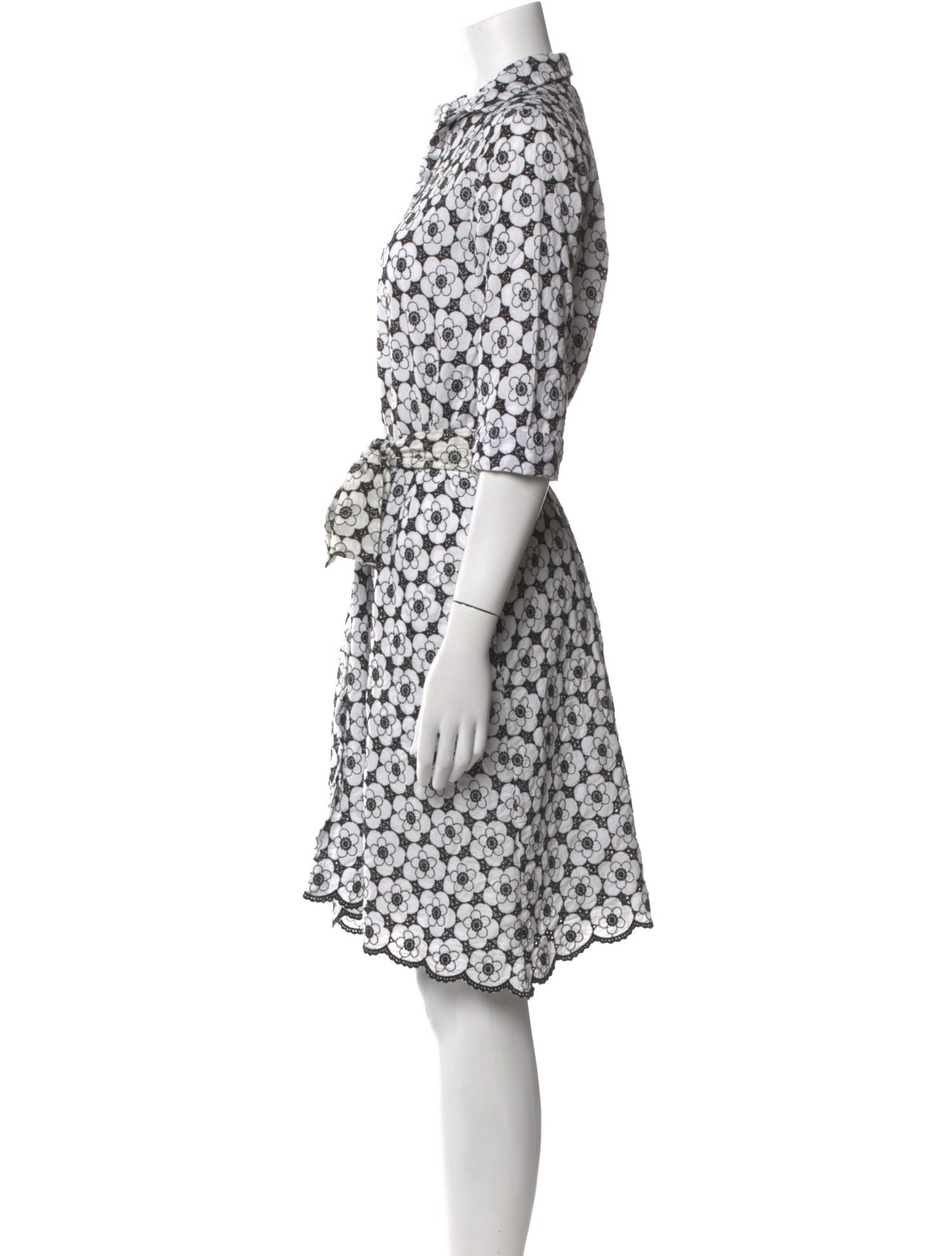 Lisa Marie Fernandez Floral Print Midi Length Dress