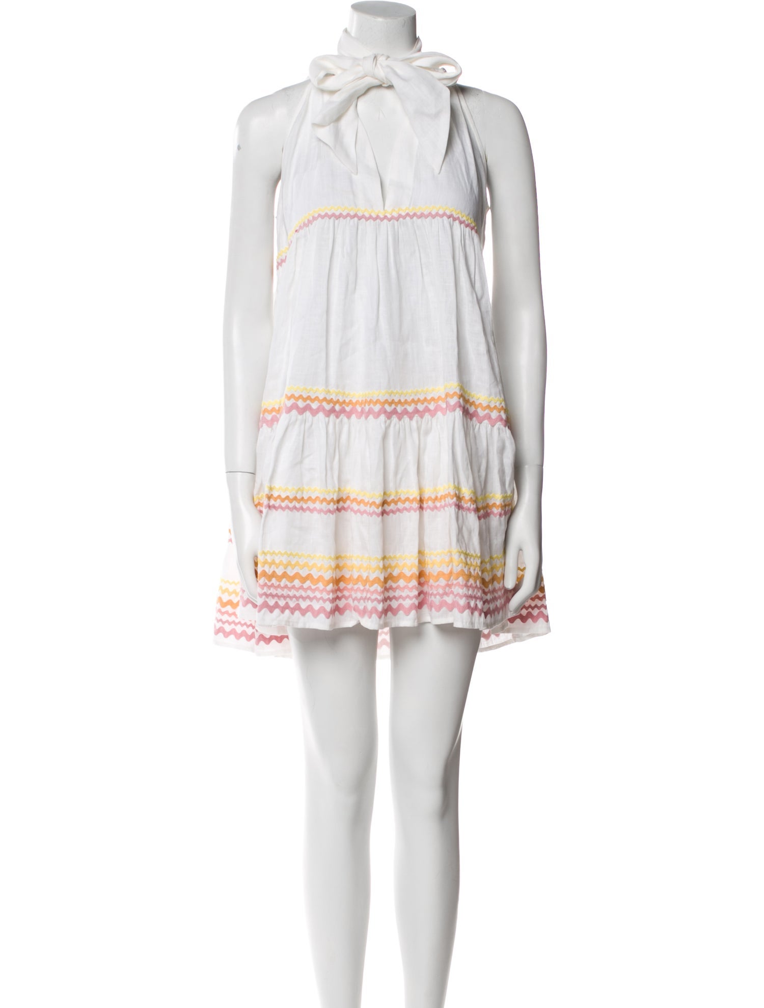 Lisa Marie Fernandez Striped Mini Dress