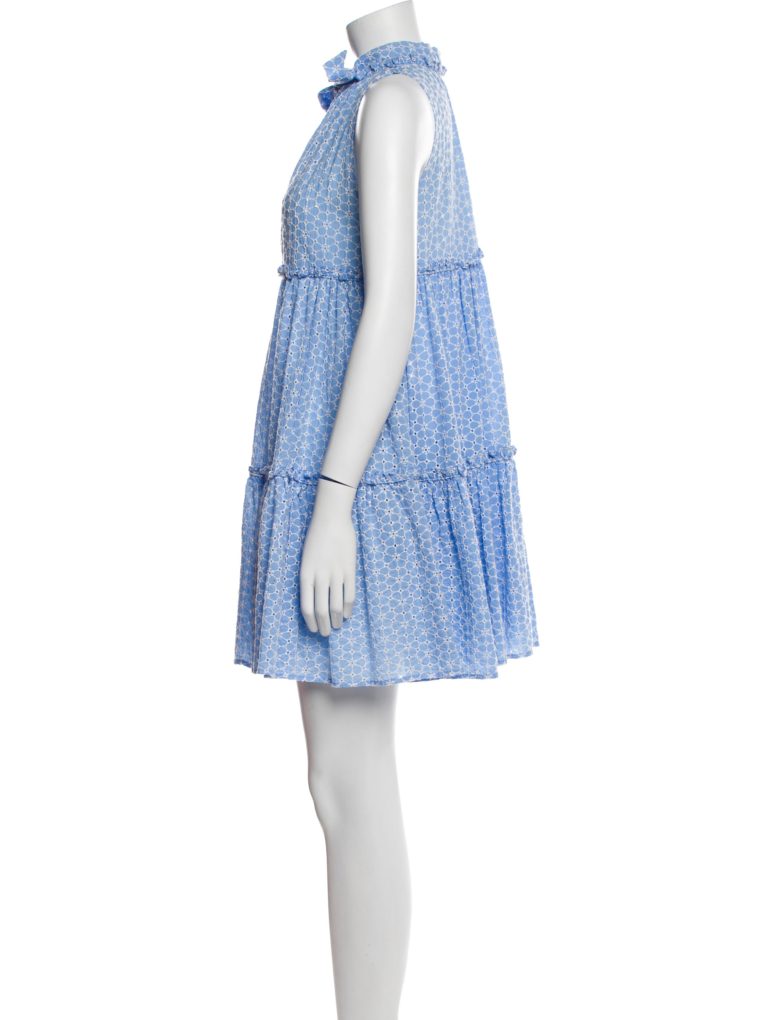 Lisa Marie Fernandez Printed Knee-Length Dress