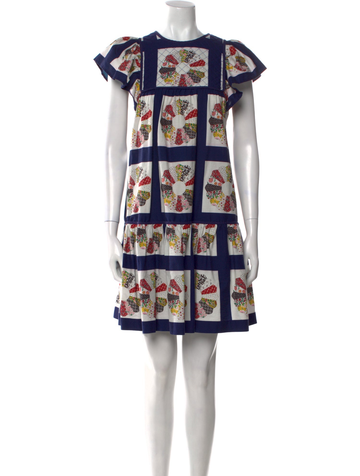 Lisa Marie Fernandez Printed Knee-Length Dress