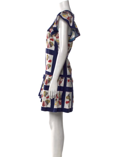 Lisa Marie Fernandez Printed Knee-Length Dress