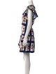 Lisa Marie Fernandez Printed Knee-Length Dress