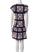 Lisa Marie Fernandez Printed Knee-Length Dress