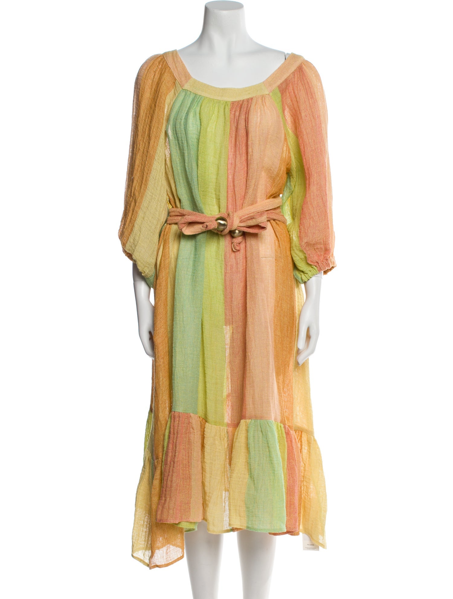 Lisa Marie Fernandez Linen Midi Length Dress w/ Tags