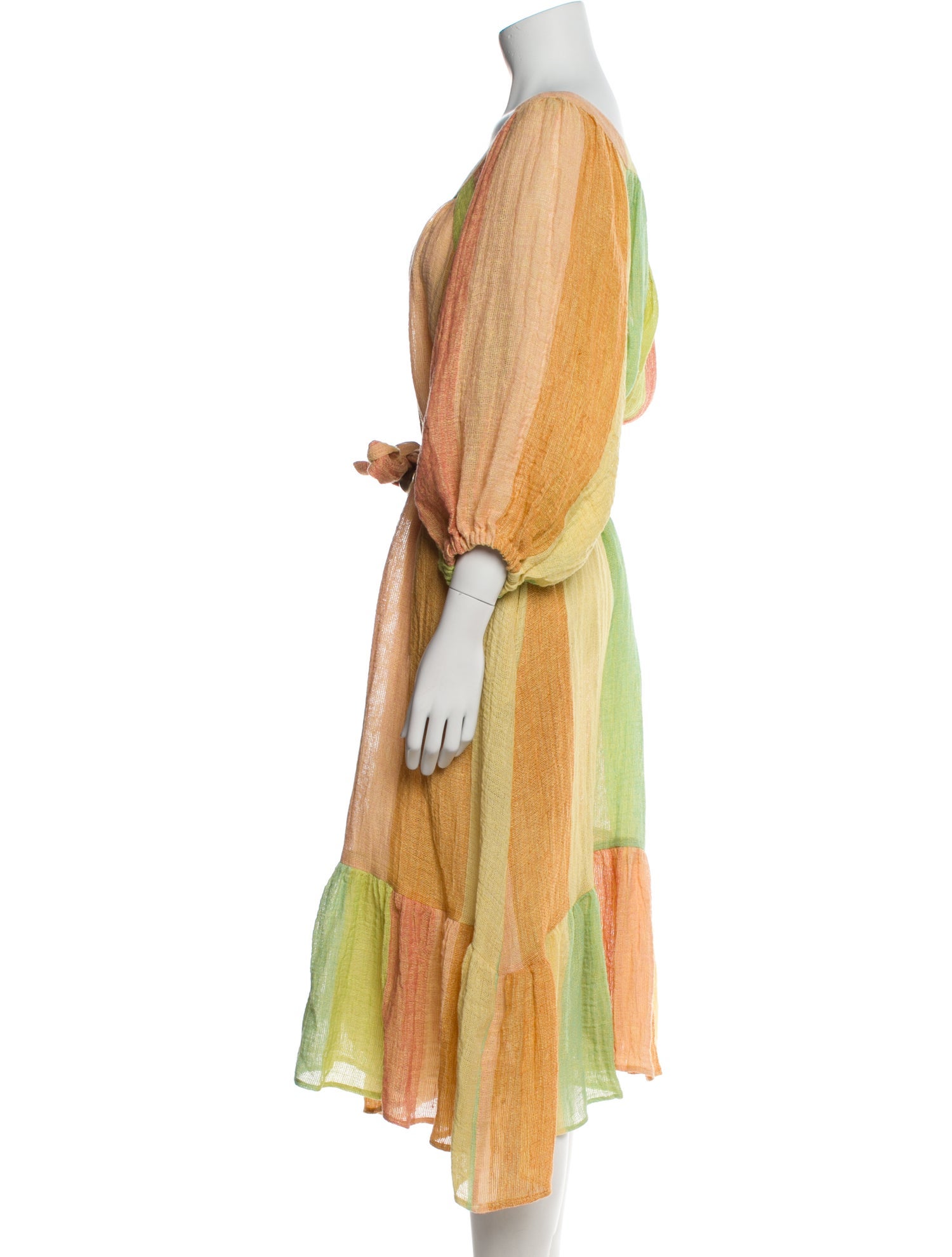 Lisa Marie Fernandez Linen Midi Length Dress w/ Tags