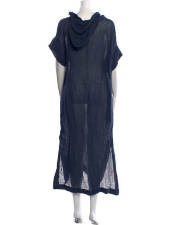 Lisa Marie Fernandez V-Neck Midi Length Dress