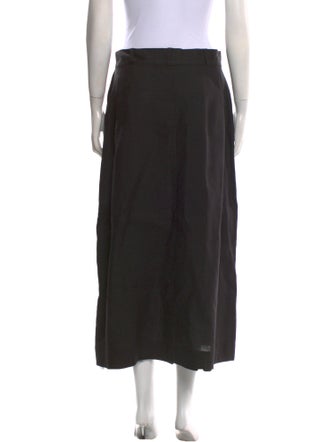 Lisa Marie Fernandez Linen Midi Length Skirt